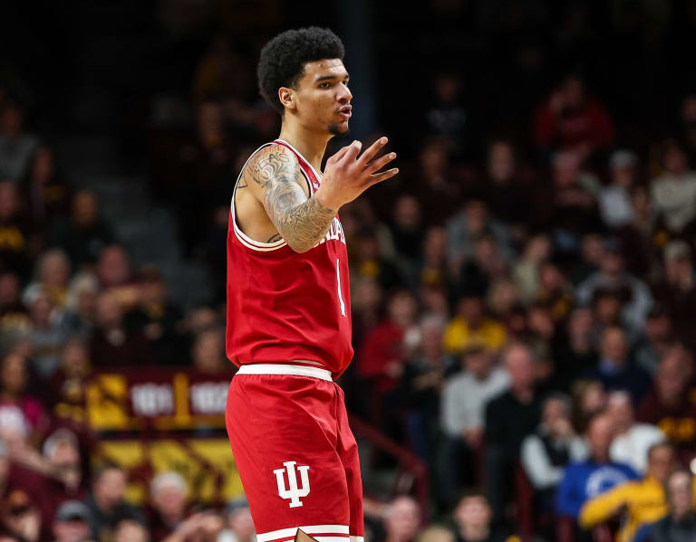 Indiana Sophomore Center Kel'el Ware Declares For The 2024 NBA Draft