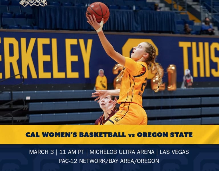 Cal Women's Basketball Cal WBB to face Oregon State in Pac12 Tournament