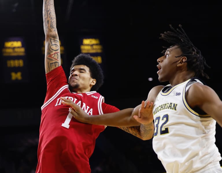 Indiana's Frontcourt Dominant In Road Win Over Michigan - TheHoosier ...