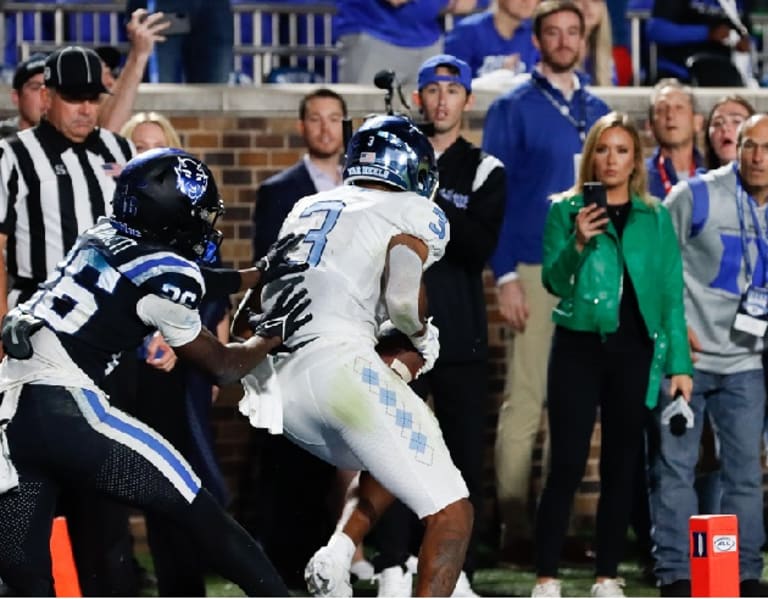 Antoine Green's And UNC's Prayers Answered On Late TD Against Duke