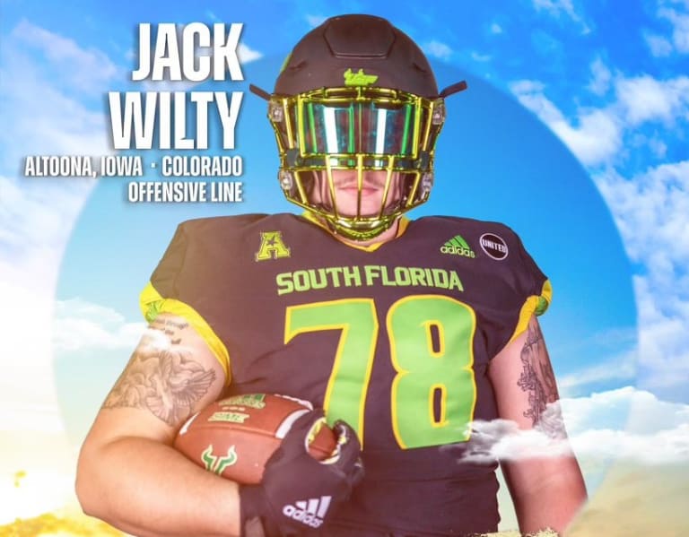 USF adds transfer OL Jack Wilty to 2024 class BullsInsider USF Bulls