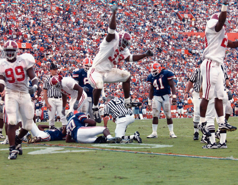 Unbreakable: Shaun Alexander's 4 TD's fueled Alabama's 40-39 overtime  victory at Florida in 1999 