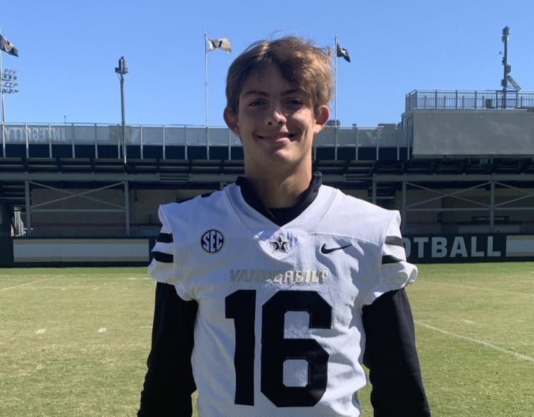 Vanderbilt Commodores Football Recruiting 2024 WR/DB Charlie Becker