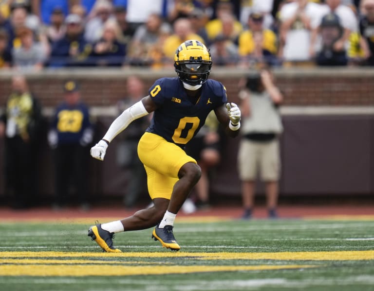 Mike Sainristil makes good on promise to make up for firstquarter