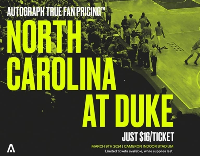 North Carolina UNC Tar Heels Duke Blue Devils Basketball Cameron Indoor