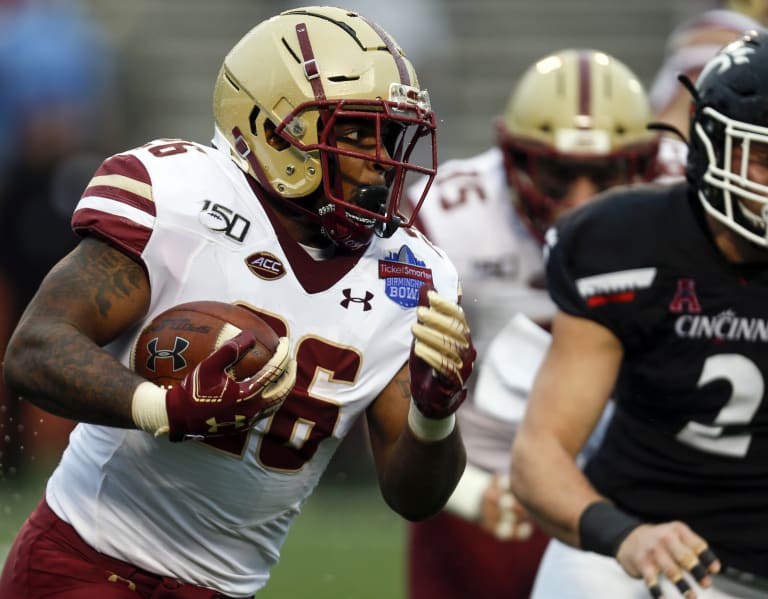 Boston College RB A.J. Dillon declares for 2020 NFL Draft