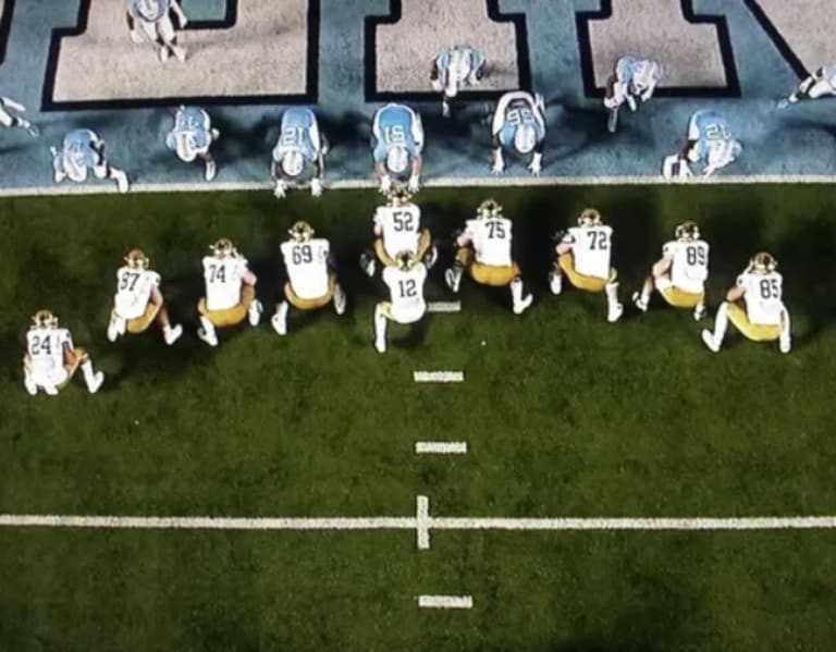 UNC vs. Notre Dame: Tar Heels' players wear messages on jerseys