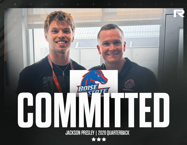 Boise State bests Oklahoma State for 2026 QB Jackson Presley Boise State bests Oklahoma State for 2026 QB Jackson Presley