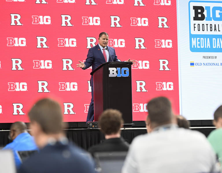 Rutgers Football HC Greg Schiano Talks Big Ten Media Days 2024