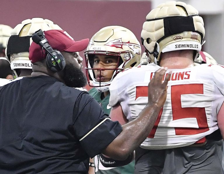 Fsu Offensive Coordinator Atkins Liked The Development Of Each Position Room This Spring 7889