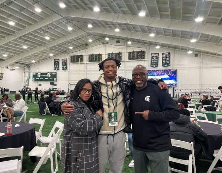 Michigan State is 'at the top of the list' for 2024 athlete Justin