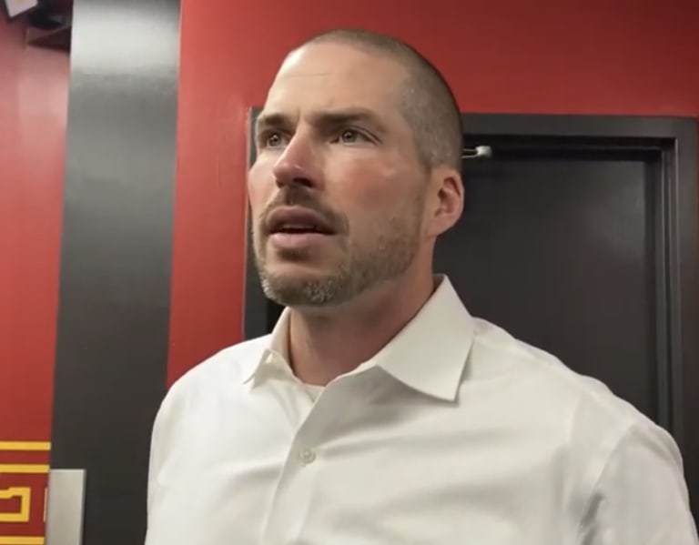 Watch Usc Dc Alex Grinch Discusses Trojans Defensive Performance Trojansports 