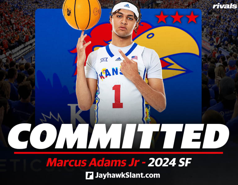 Marcus Adams Jr. chooses Kansas