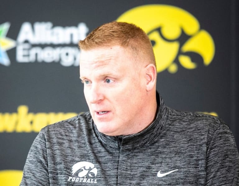 Go Iowa Awesome  –  Kirk Ferentz and Iowa OL Remain Believers in George Barnett