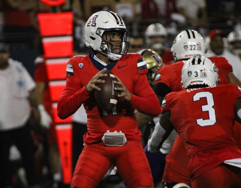 WATCH: Arizona quarterbacks post-practice interview - GOAZCATS: Arizona ...