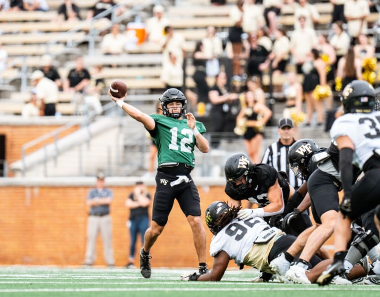 Wake Forest comes out of spring game with clearer picture