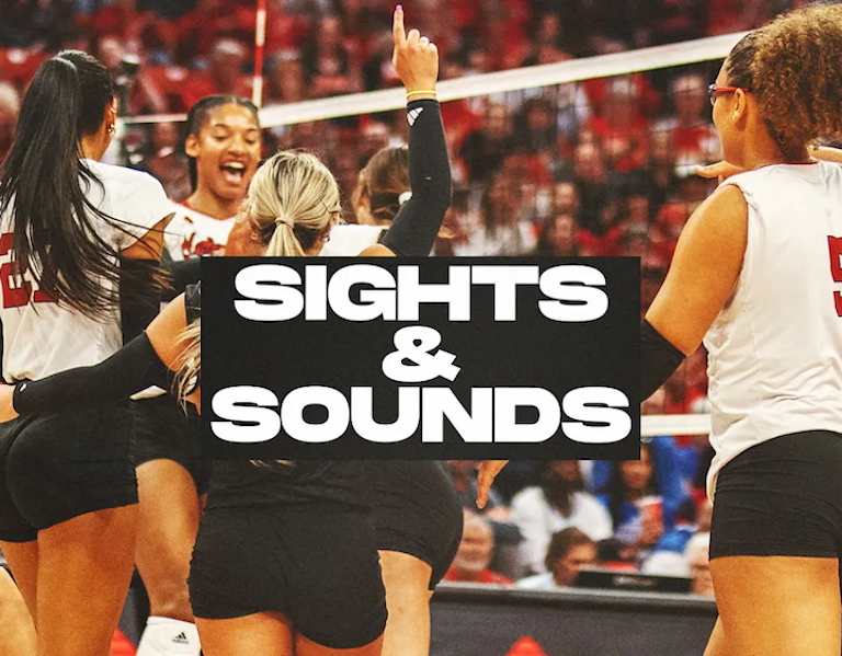 Sights & Sounds: Nebraska Volleyball spring match + press conference