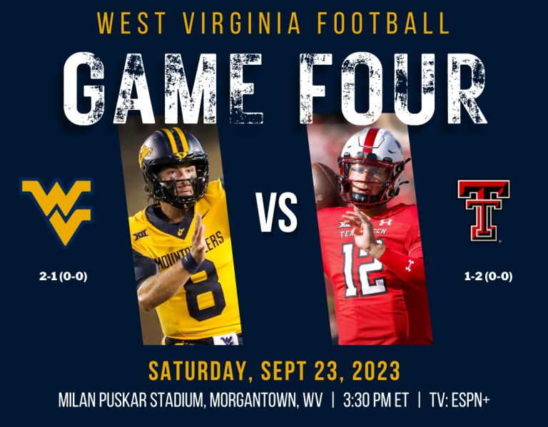 Game Preview West Virginia football vs. Texas Tech WVSports