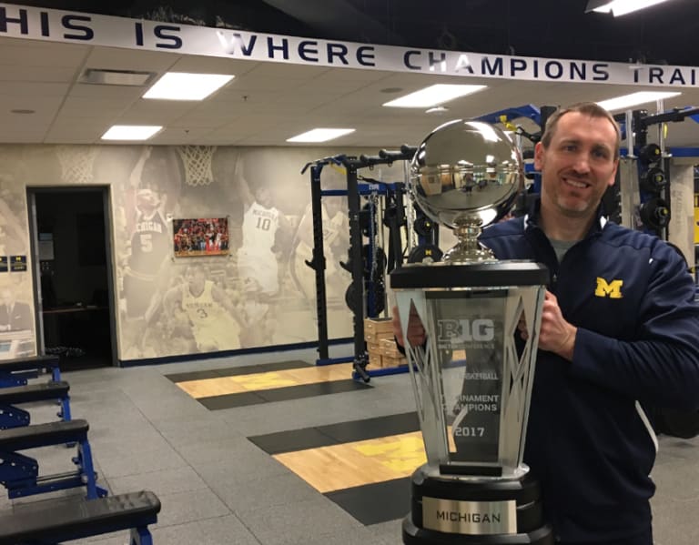 Maize&BlueReview - Michigan Basketball Strength Coach Jon Sanderson's Book  Adds To His Success