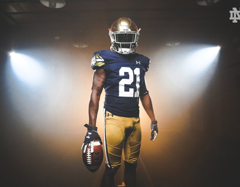 A Look Back At Every Notre Dame Shamrock Series Uniform //