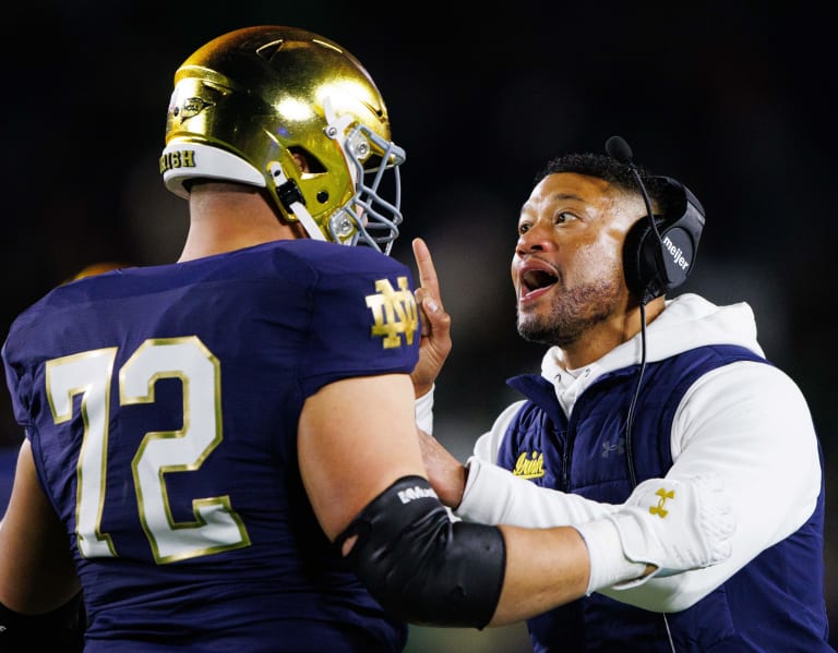 Notre Dame transfer offensive guard Sam Pendleton commits to Tennessee