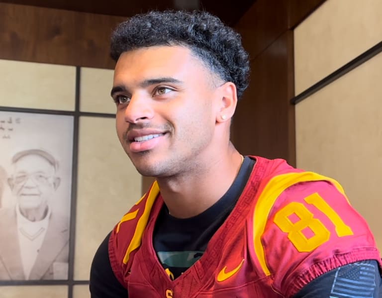 WR Kyle Ford goes in-depth on his return to USC: 'It just feels right ...