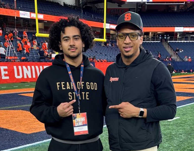 2027 ATH Jojo DeLecce discusses 'special' Syracuse visit