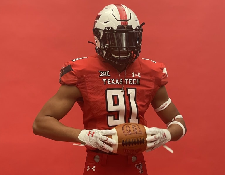 2025 Katy Paetow DE Loghan Thomas picks up first offer from Red Raiders