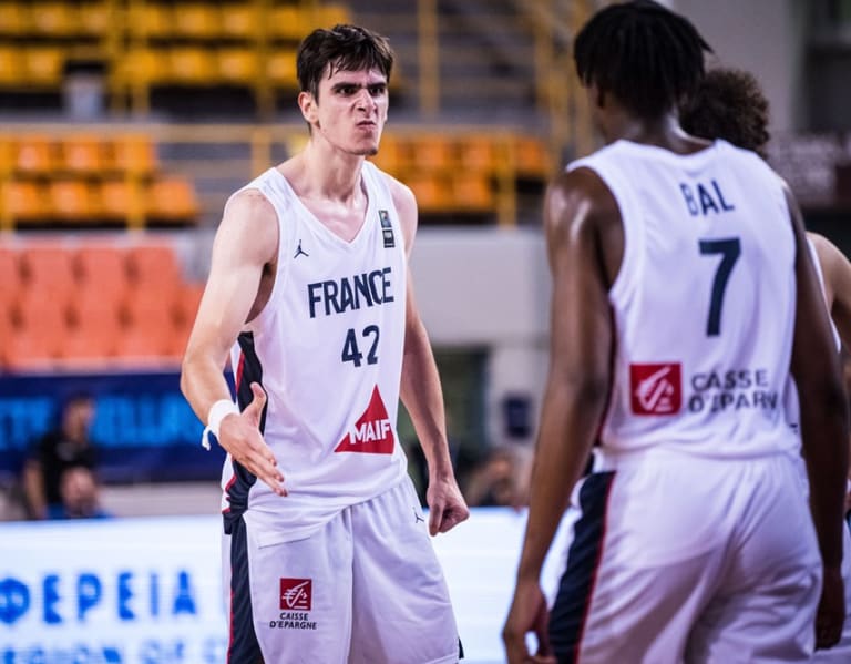 Stanford Men's Basketball Maxime Raynaud Shines For France In FIBA U20