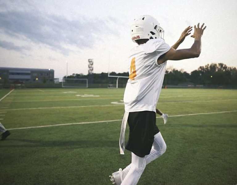 2027 WR John camps at West Virginia