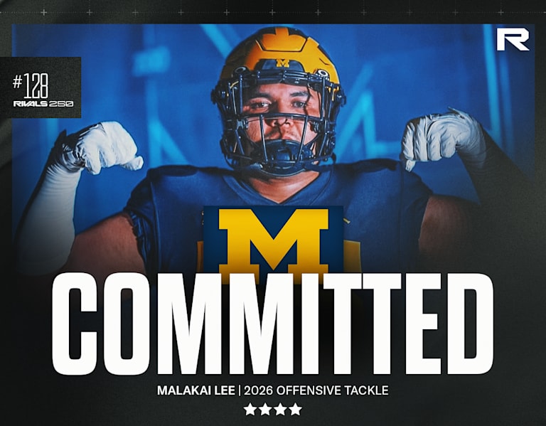 Michigan Man: Four-star OT Malakai Lee picks Wolverines