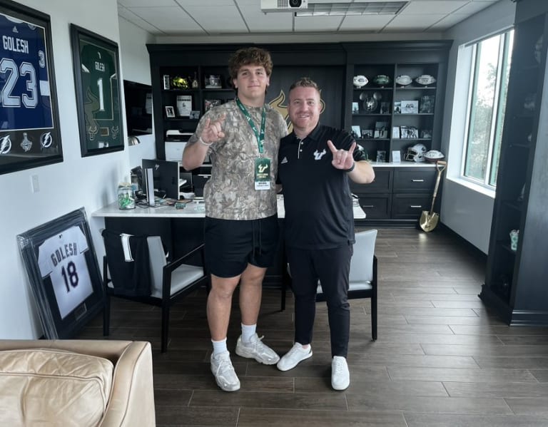 USF makes a strong impression on OL target Gula