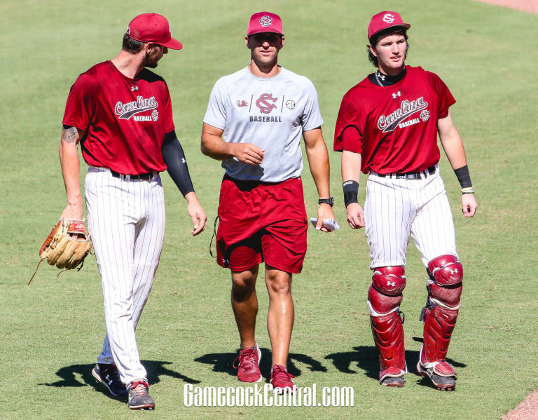 South Carolina Gamecocks pitching coach Parker discusses short