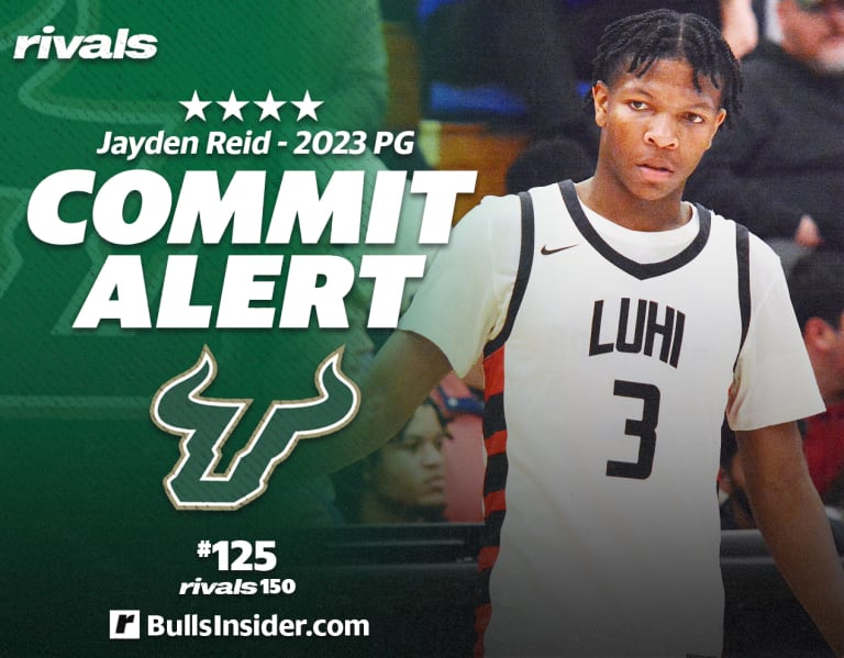 Fourstar PG Jayden Reid commits to South Florida BullsInsider USF