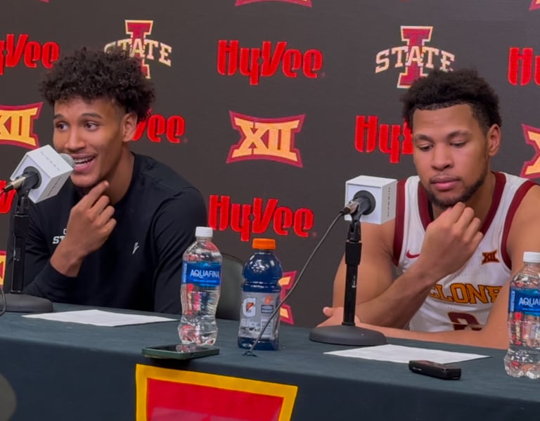 VIDEO: Iowa State players talk 108-83 victory over Knights