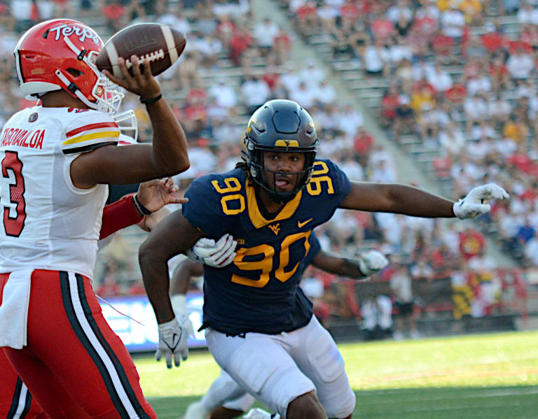 West Virginia DL Mesidor serves as blueprint for defense - WVSports ...