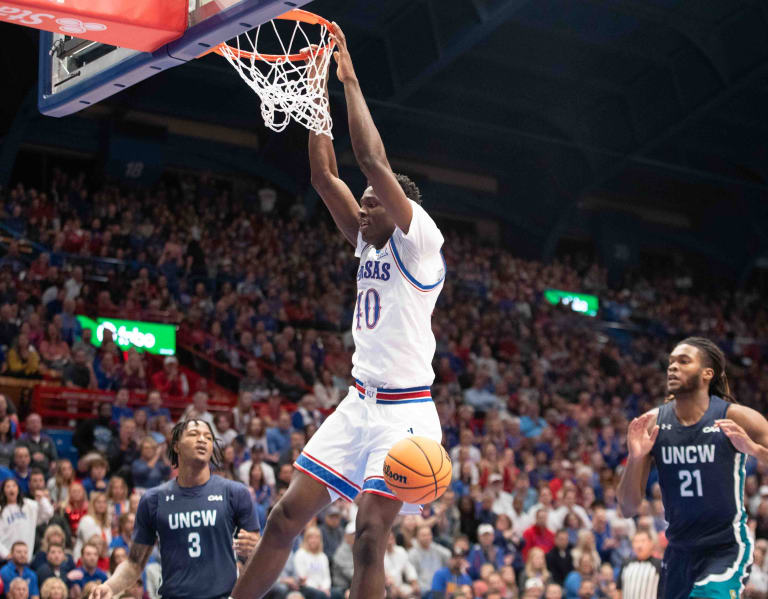 Bill Self provides the latest injury update on Flory Bidunga