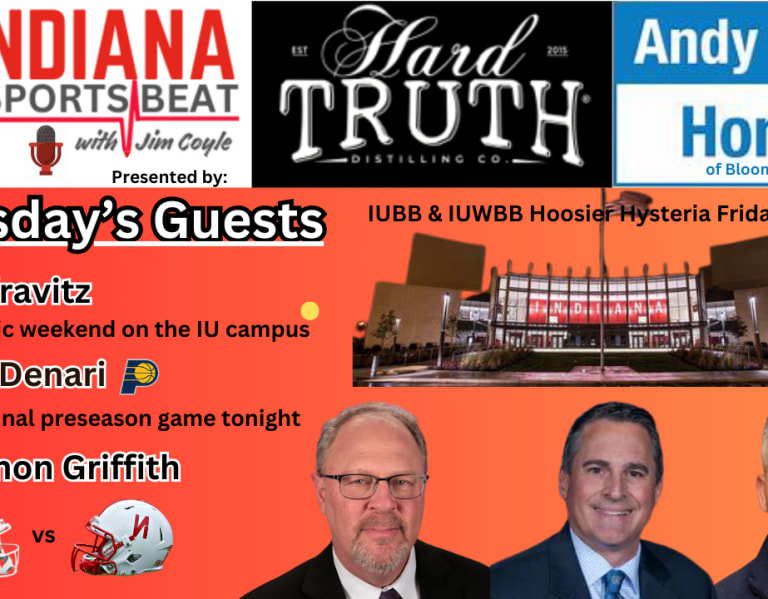 10/17/24 Indiana Sports Beat Radio with Kravitz, Griffith, & Denari.