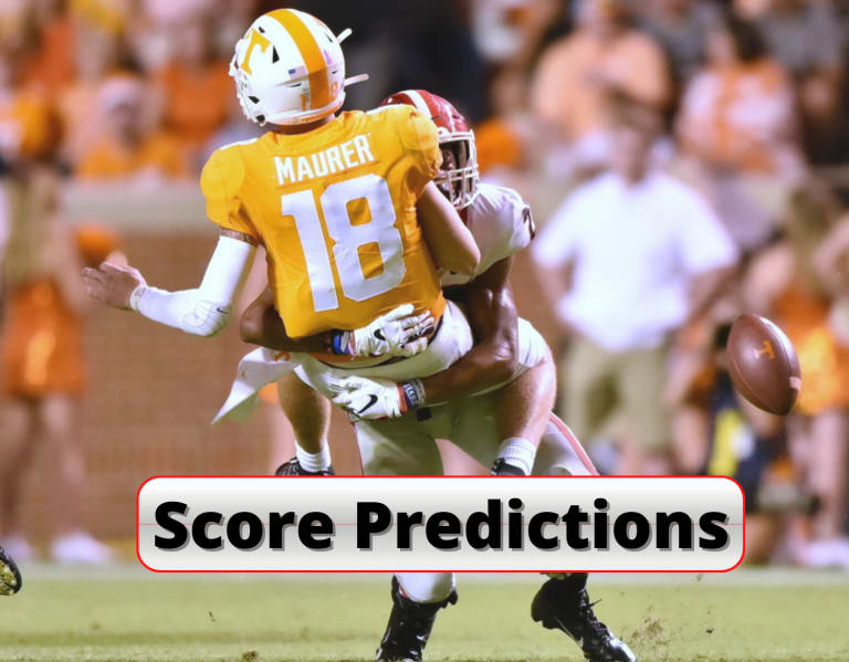 Score Predictions vs. Tennessee UGASports