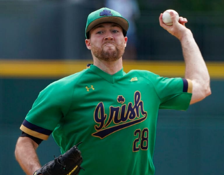 ACC Names Notre Dame's John Michael Bertrand Its Pitcher Of The Week ...