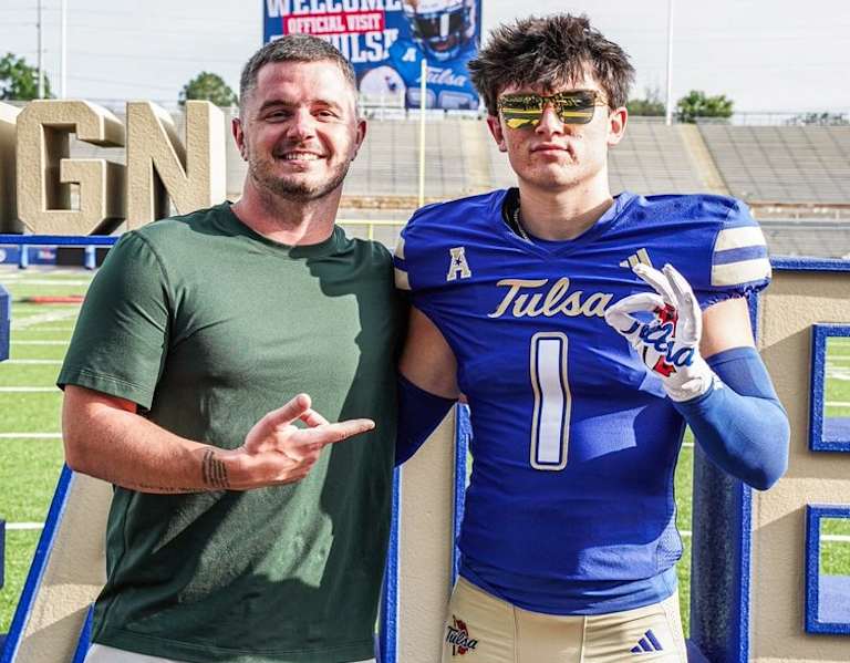 Tulsa commit Lathon Latiolais enjoys official visit