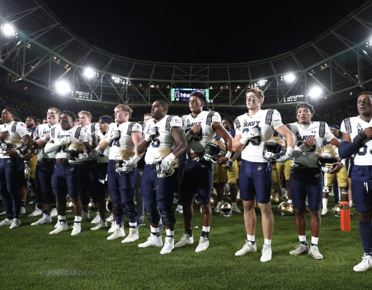 NavyNotre Dame Postgame TheMidReport Navy Midshipmen Football