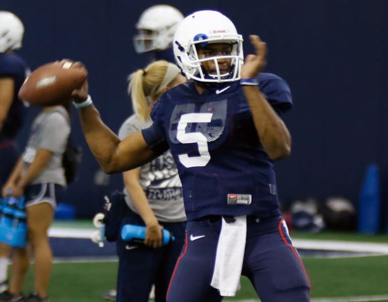 Former UConn QB David Pindell makes history in Fan Controlled