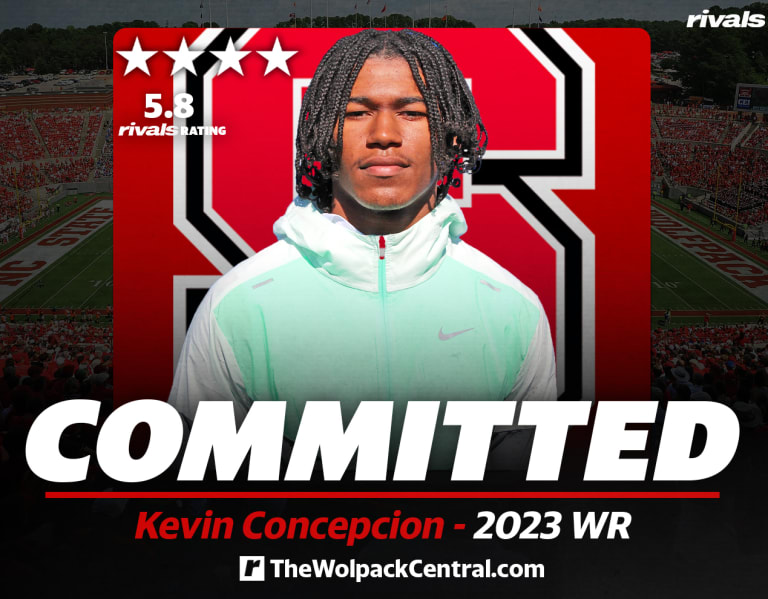 Three-star WR Kevin Concepcion commits to N.C. State