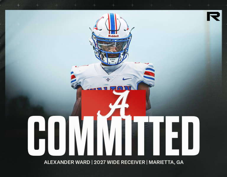 Alabama lands commitment from Class of 2027 ATH Alexander Ward -  TideIllustrated: Alabama Crimson Tide Football & Basketball Recruiting