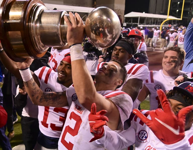 VIDEO: Ole Miss QB Matt Corral at Manning Passing Academy - The Rebel Walk