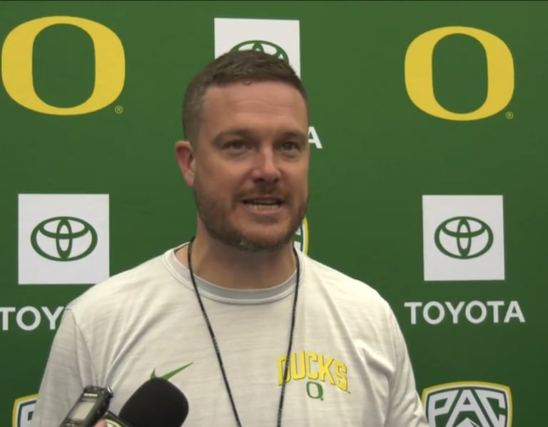 WATCH: Interview with coach Dan Lanning as Oregon returns to practice ...