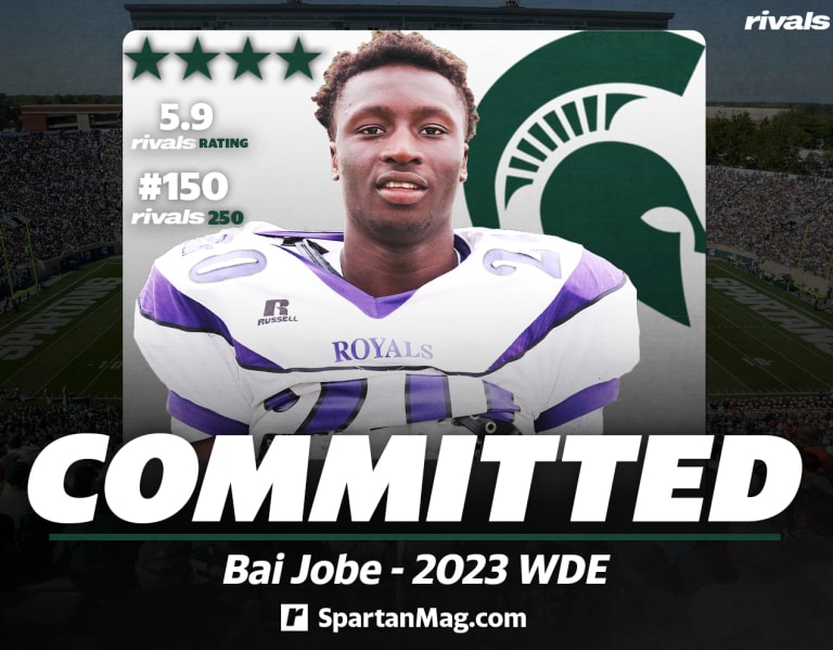 Michigan State football: Bai Jobe gets huge boost in 247Sports rankings