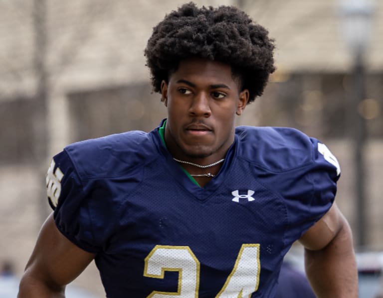 Video: Jadarian Price talks excitement, running back standard at Notre ...