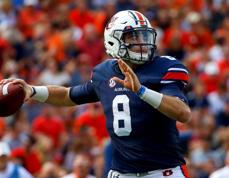 Jarrett Stidham, New England Patriots quarterback, 'is like a coach,' Auburn  coach Gus Malzahn says (report) 